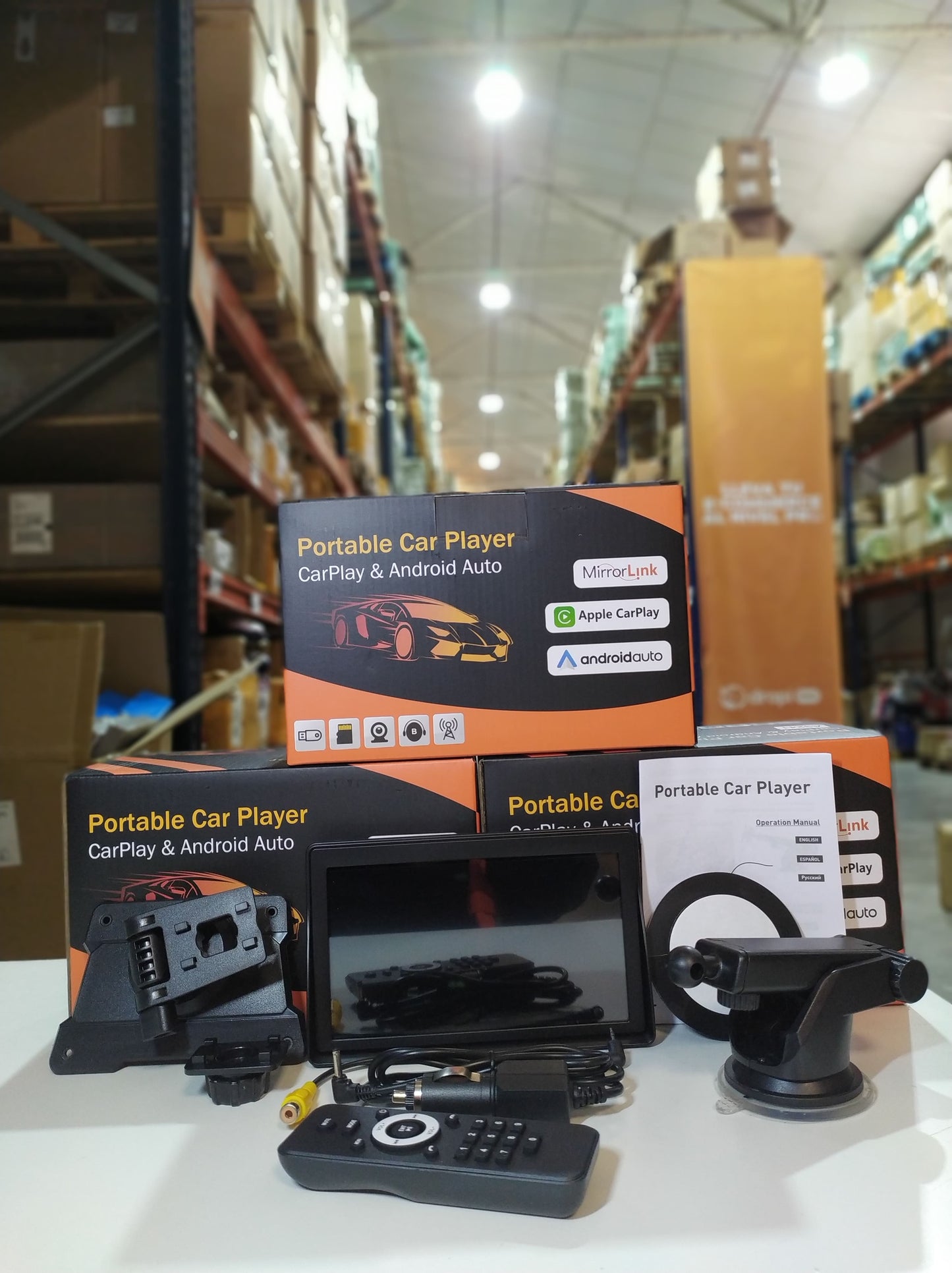 Pantalla de coche Apple & Android CarPlay