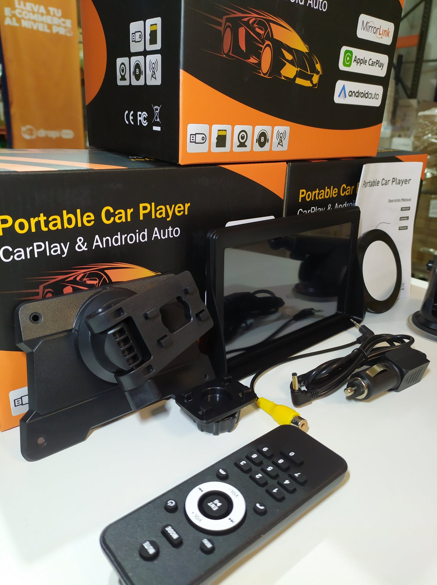 Pantalla de coche Apple & Android CarPlay