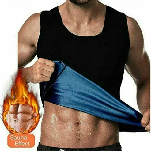 Camiseta reductora efecto sauna hombre