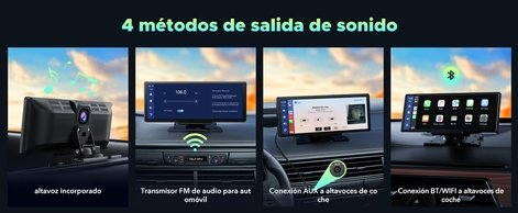 Pantalla de coche Apple & Android CarPlay